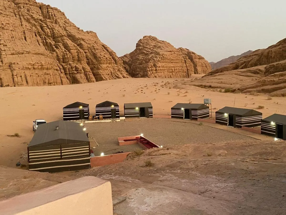 Campingplatz Hotel Bronze Mountains Camp Wadi Rum Akaba